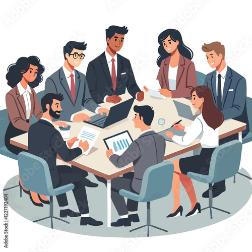 Diverse Business Team Meeting Collaboration
