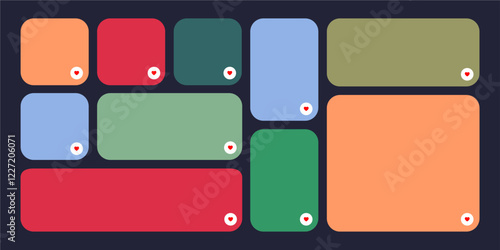 Modular shapes and bento grid
