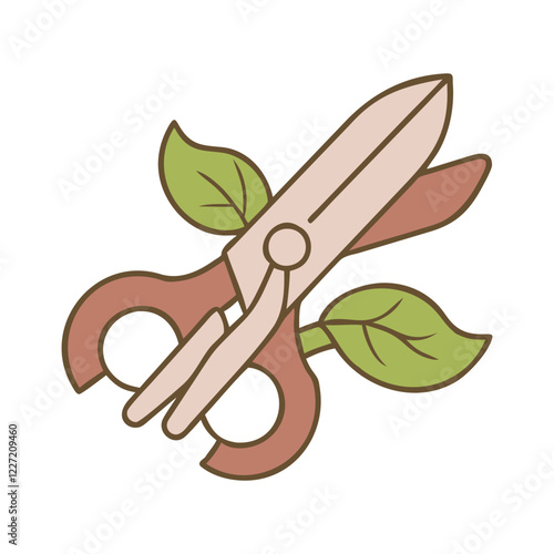 Cute Scissors Illustration