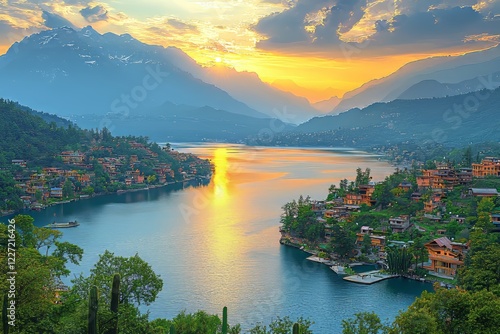 Unique and amazed nature scenic landscape of Bahubali Hill near Udaipur