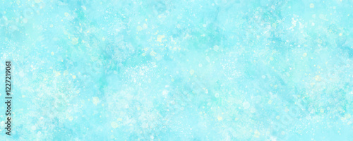 さわやかな水色の水彩風背景