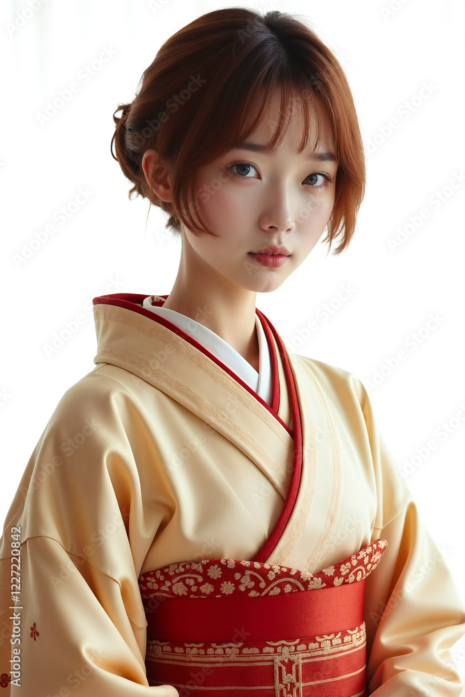 Portrait of a young beautiful woman. Generative AI Portrait of a young beautiful woman. Generative AI