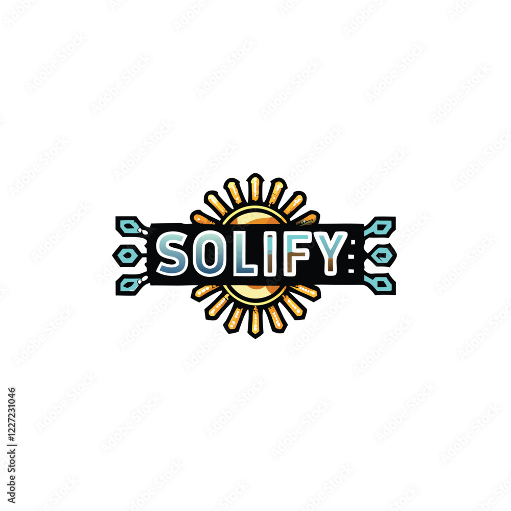 Design a solidified sun icon, texturized and radiating tech-inspired energy beams. Maintain a clean, modern aesthetic. Design a solidified sun icon, texturized and radiating tech-inspired energy beams. Maintain a clean, modern aesthetic.