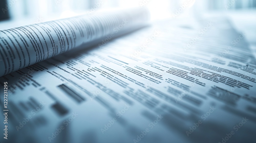 A close-up of a research paper with highlighted sections, symbolizing the critical analysis and dissemination of medical information. A close-up of a research paper with highlighted sections, symbolizing the critical analysis and dissemination of medical information.