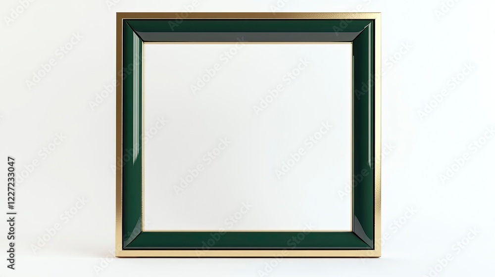 Fototapeta premium Celebrate st. Patrick's day with a lucky patricks frame for your memories green elegant home modern