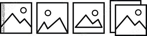 Free Download gallery icon vector. image, picture, gallery icon set.  photo gallery sign and symbol
 - GFXLoad