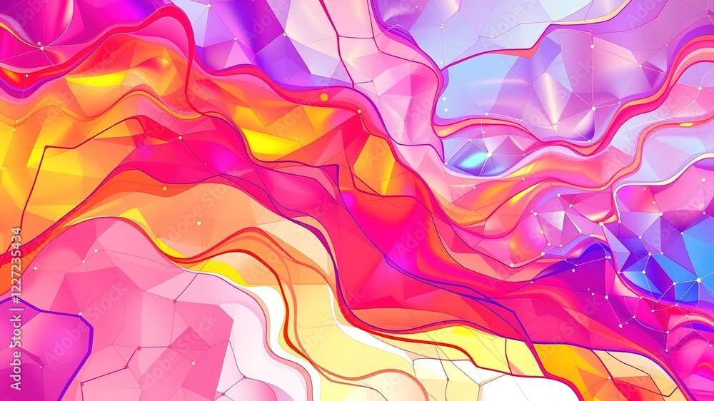 Fototapeta premium Inspirational Colorful Abstract Design