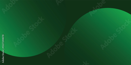Abstract green wavy background. Vector EPS 10