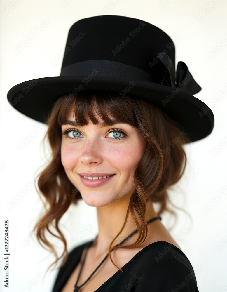Portrait of a young beautiful woman. Generative AI Portrait of a young beautiful woman. Generative AI