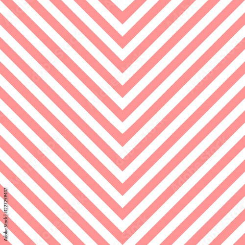 seamless pattern zigzag line and wave, vector illustration photo