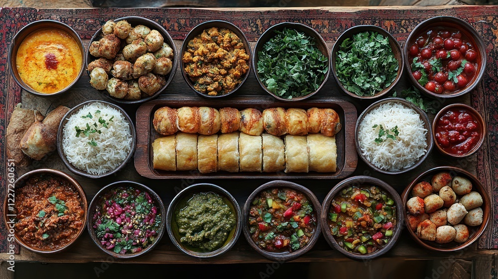 A Lavish Middle Eastern Feast: A Culinary Journey Through Flavors A Lavish Middle Eastern Feast: A Culinary Journey Through Flavors