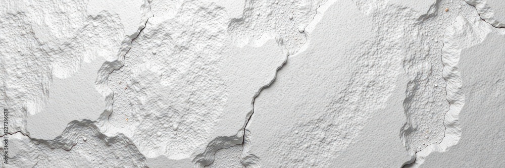 Obraz premium Rough, light gray stone texture Granular, uneven surface , aged, rock, surface