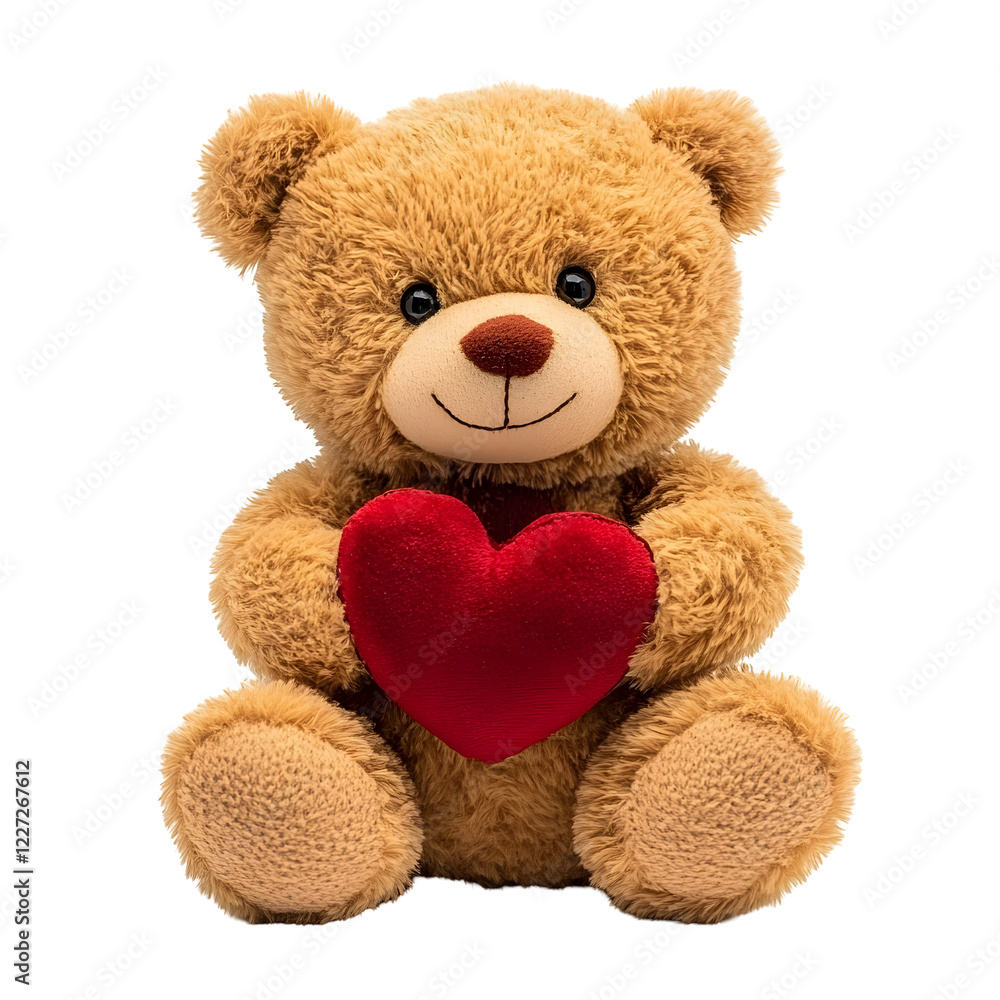 Obraz premium teddy bear with heart