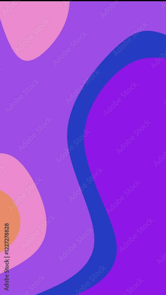 A vibrant composition of fluid shapes in purple, pink, and orange, ideal for backgrounds or modern art projects. A vibrant composition of fluid shapes in purple, pink, and orange, ideal for backgrounds or modern art projects.