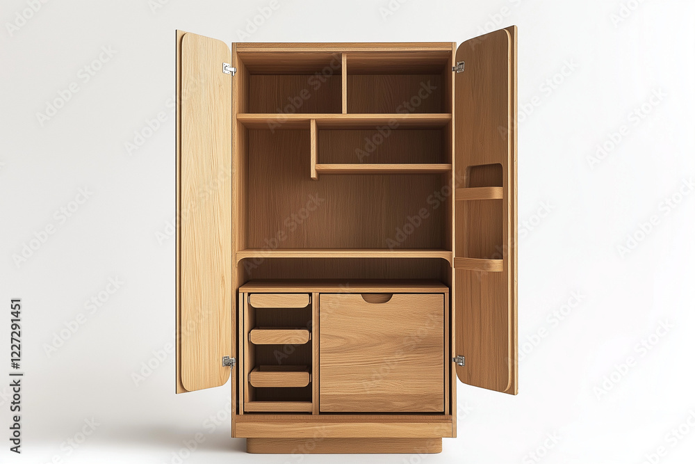 Minimalist Kitchen Pantry Cabinet Built for Maximum Storage Efficiency Minimalist Kitchen Pantry Cabinet Built for Maximum Storage Efficiency