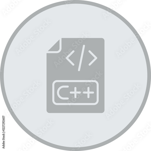 C++ Vector Icon Design