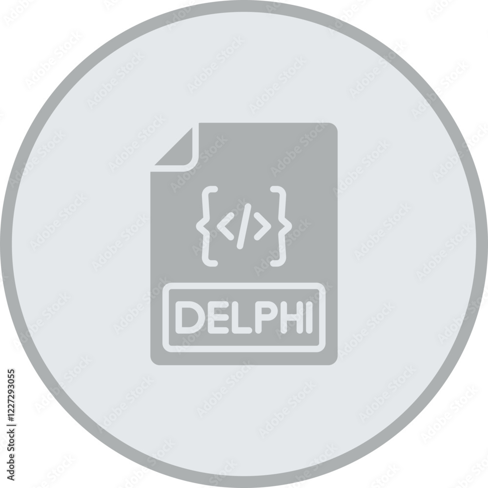 Delphi Vector Icon Design Delphi Vector Icon Design