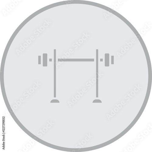 Deadlifts Vector Icon Design