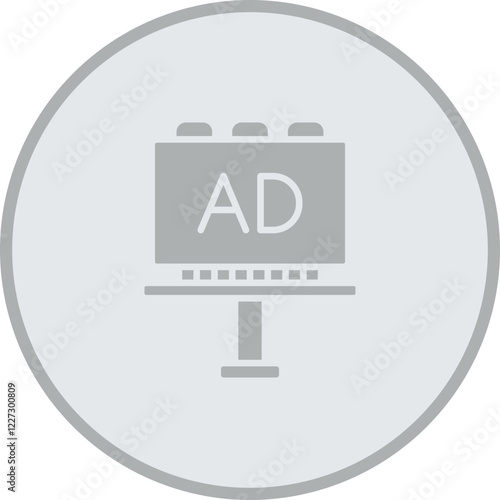 Free Download Billboard Vector Icon Design - GFXLoad