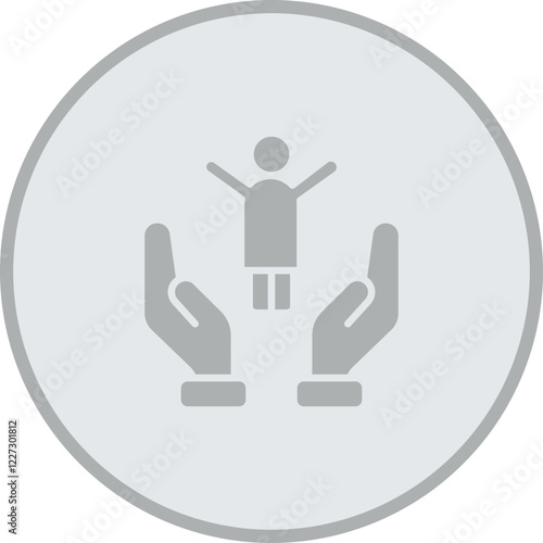 Childcare Vector Icon Design