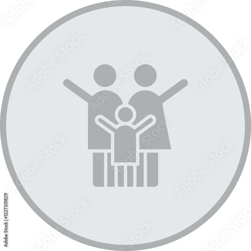 Family Vector Icon Design