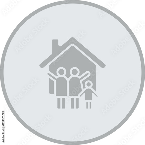 Relatives Vector Icon Design