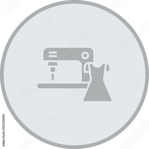 Dressmaking Vector Icon Design