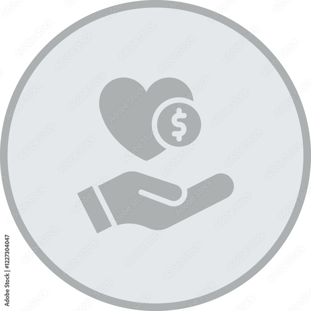 Philanthropy Vector Icon Design Philanthropy Vector Icon Design