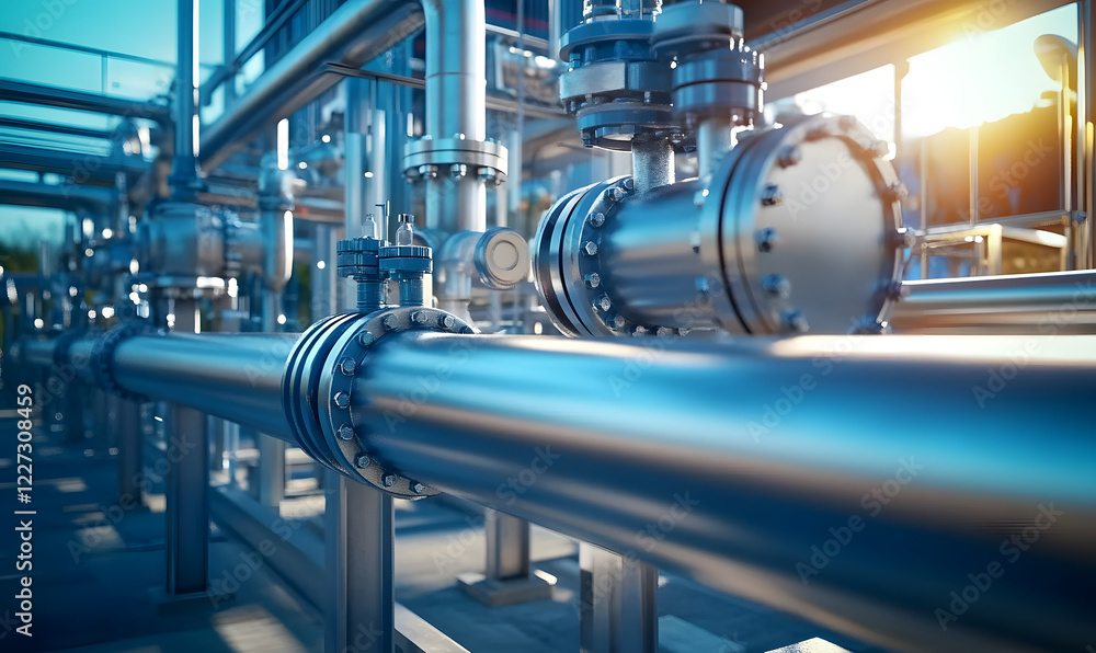A clean pipeline for the production of renewable energy from renewable sources. pure hydrogen gas for pure electricity energy. AI generated A clean pipeline for the production of renewable energy from renewable sources. pure hydrogen gas for pure electricity energy. AI generated