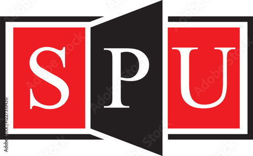 SPU letter logo