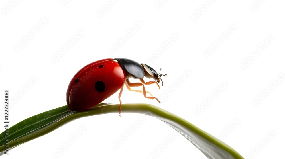 Fototapeta premium ladybug on grass