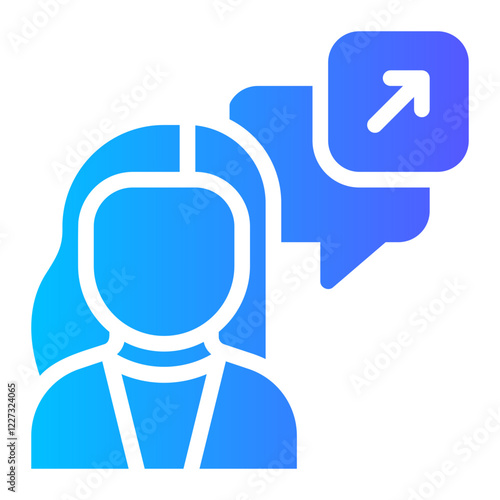 amplify gradient icon
