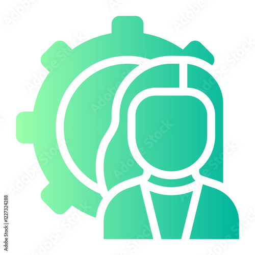 hr manager gradient icon
