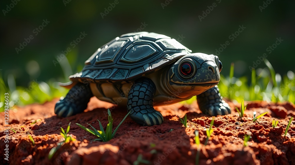 Obraz premium turtle on the ground