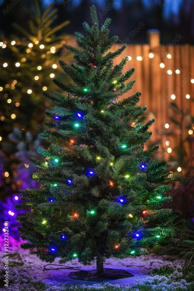 Small Christmas Tree Lit Up Small Christmas Tree Lit Up