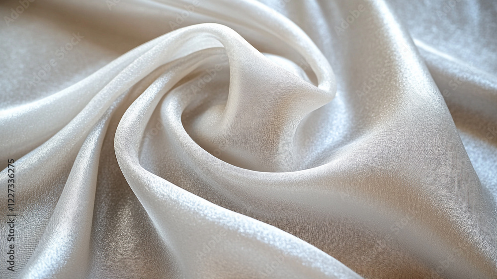 Obraz premium White silk background, and wallpaper