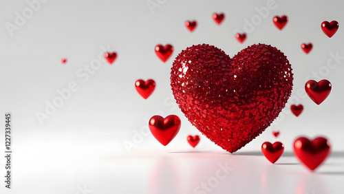 hearts background