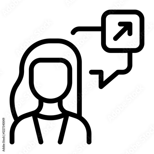 amplify line icon