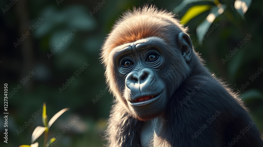 Obraz premium gorilla 