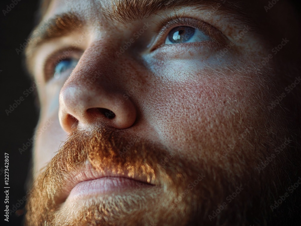 Obraz premium Man with beard