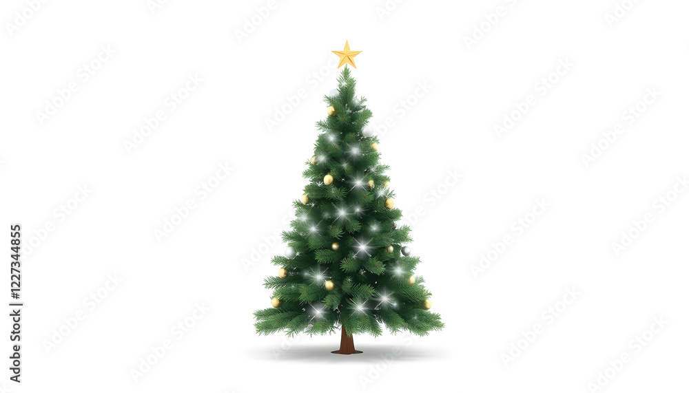 3d Christmas tree , with white tonespng 3d Christmas tree , with white tonespng