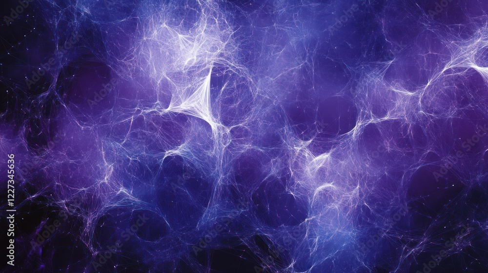 Obraz premium Abstract nebulous cloud with bright center, suitable for background images, astronomy presentations