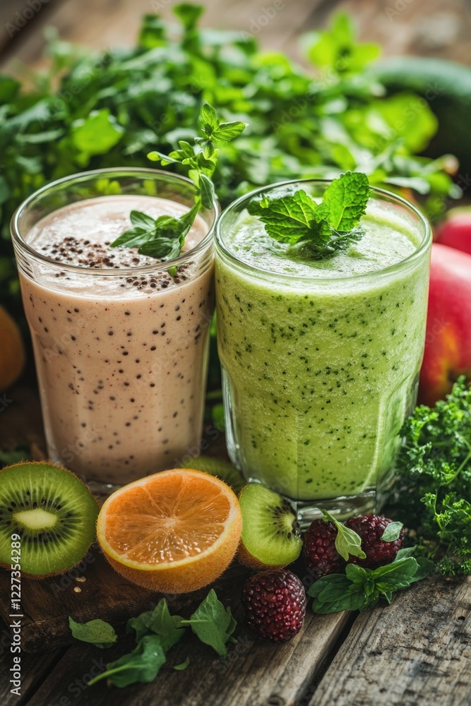 Fruit and Vegetable Smoothie Ingredients Fruit and Vegetable Smoothie Ingredients