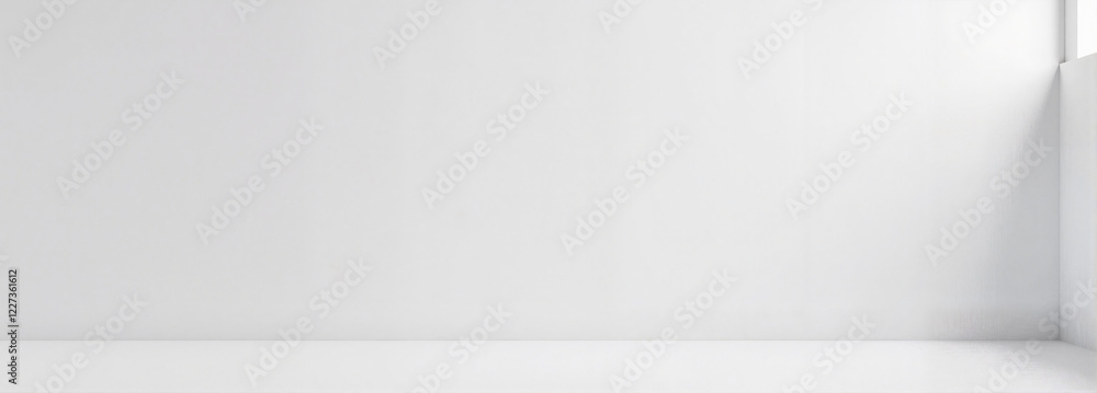 Neutral white background with light shadows Neutral white background with light shadows