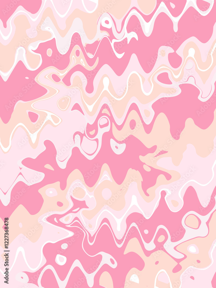 Pink yellow doodle abstract background. Illustration for banner, poster, card Pink yellow doodle abstract background. Illustration for banner, poster, card
