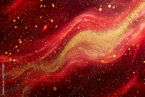 red abstract background