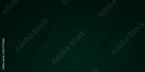 Presentation background with line effect with shadow and gradient | One directional line minimal abstract vector design with blue-green color for power point, banner, texture, futuristic design