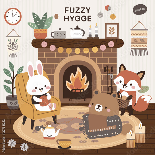 cute coloring book cover, cover, cute kids illustration, cartoon cover, cartoon illustration, kawaii coloring, easy and bold, kawaii cover, cozy, cozy cover, fuzzy, hygge, coloring pages, adult colori