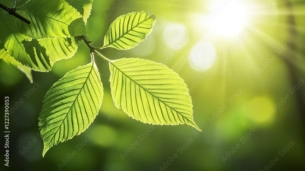 A single leaf in focus amidst a tranquil forest, sunlight weaving through trees, evoking harmony and natural beauty. A single leaf in focus amidst a tranquil forest, sunlight weaving through trees, evoking harmony and natural beauty.