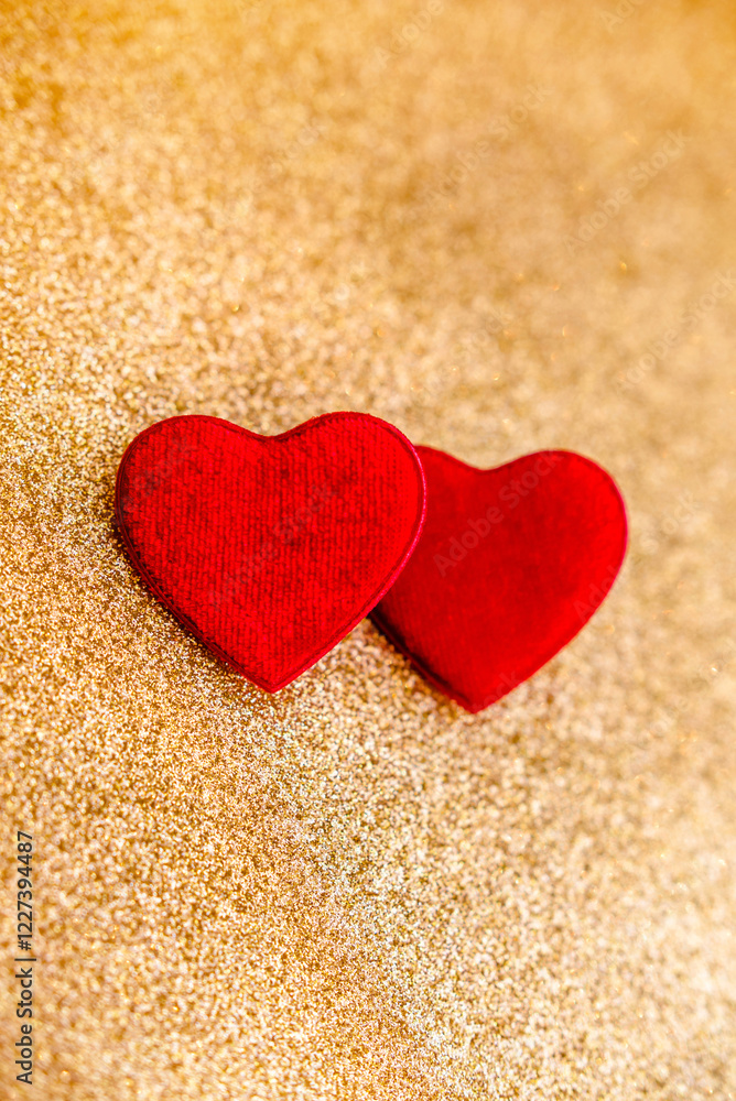 Heart symbol on a gold shiny background
Heart symbol on a gold shiny background